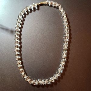 New nature color crystal necklace